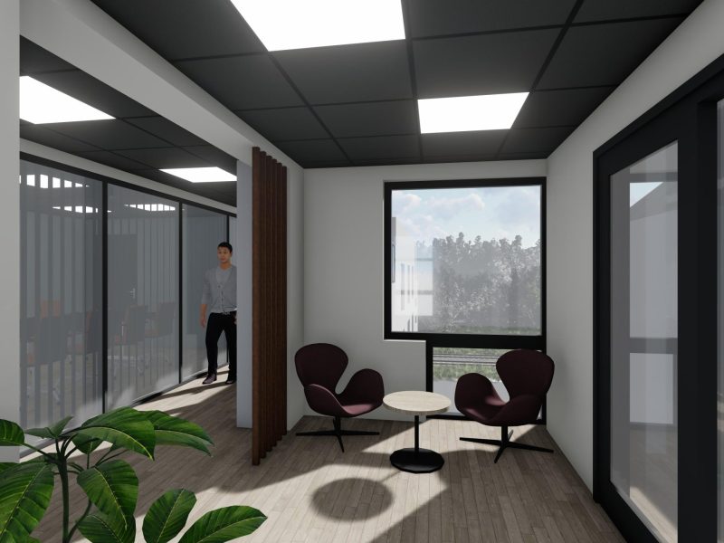 ODV4 - Illustrasjoner fellesareal korridor