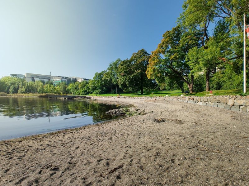 View,Of,A,Beach,In,Fornebu,Which,Is,Close,To