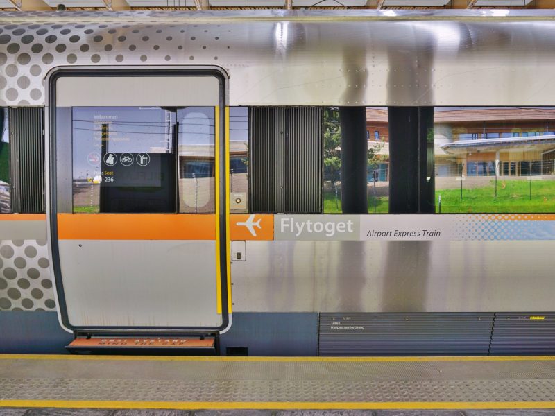 Oslo,,Norway,-30,May,2015-,The,Flytoget,Airport,Express,Train
